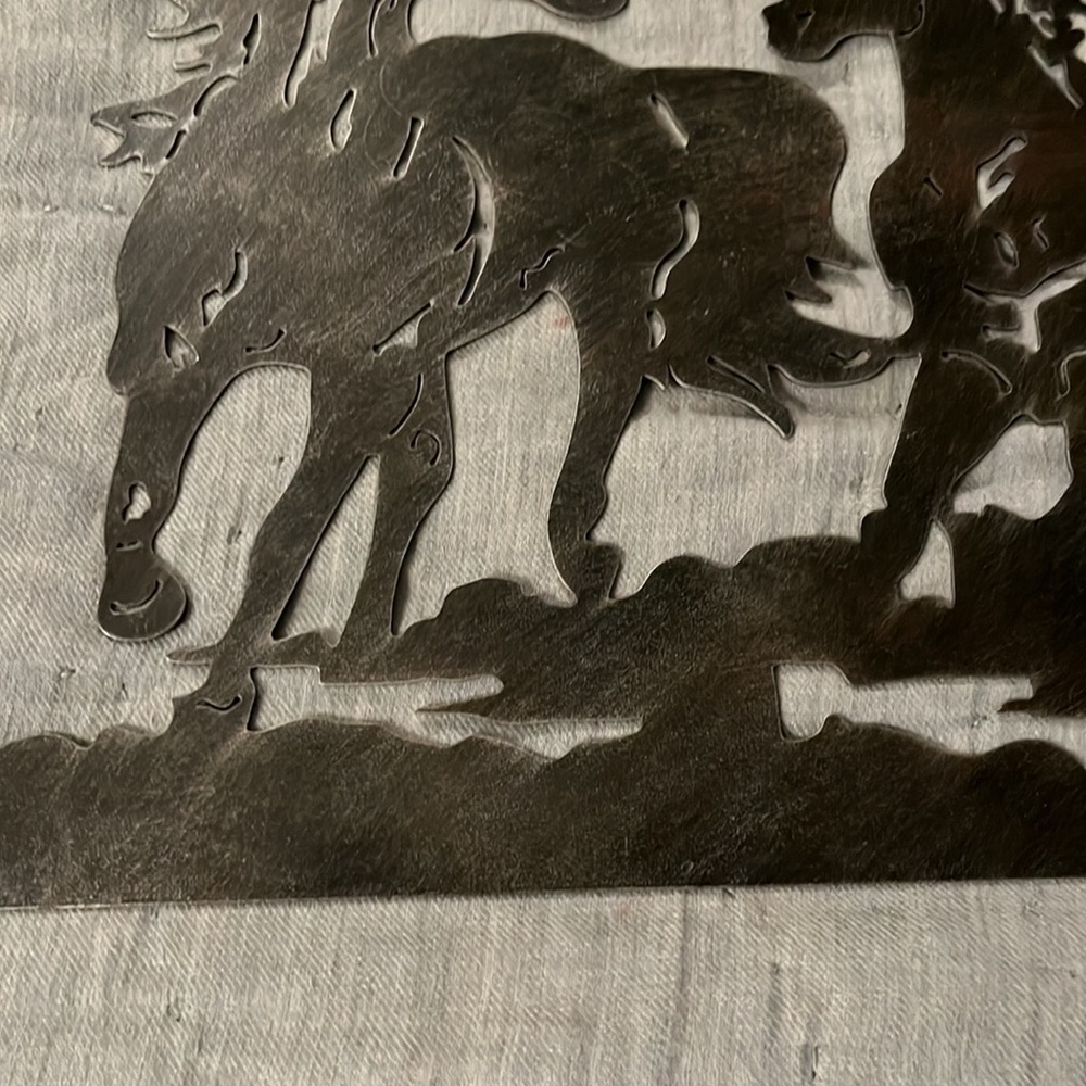 Metal Cut-out Horses - Picture 5 of 10